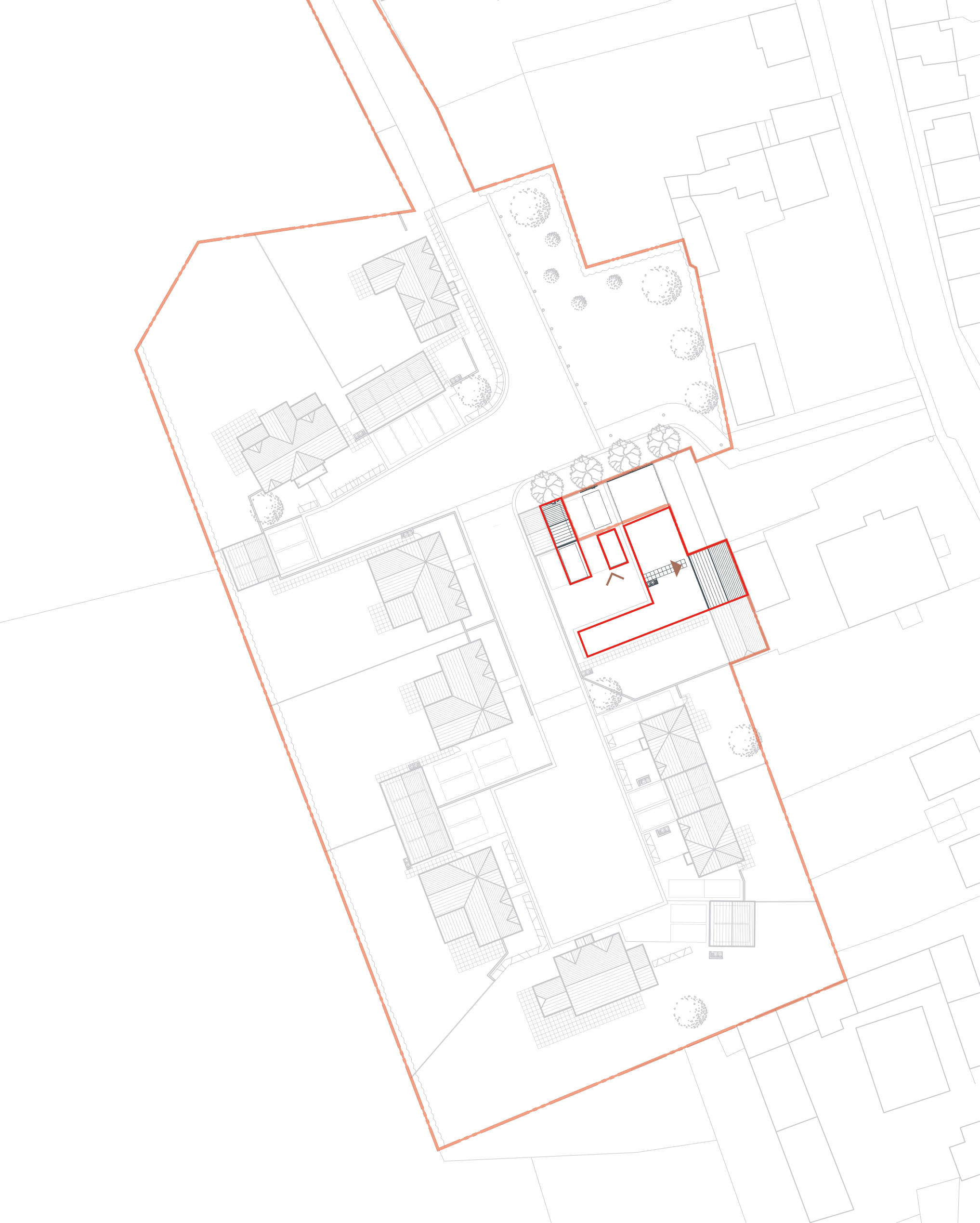 technical plan of location